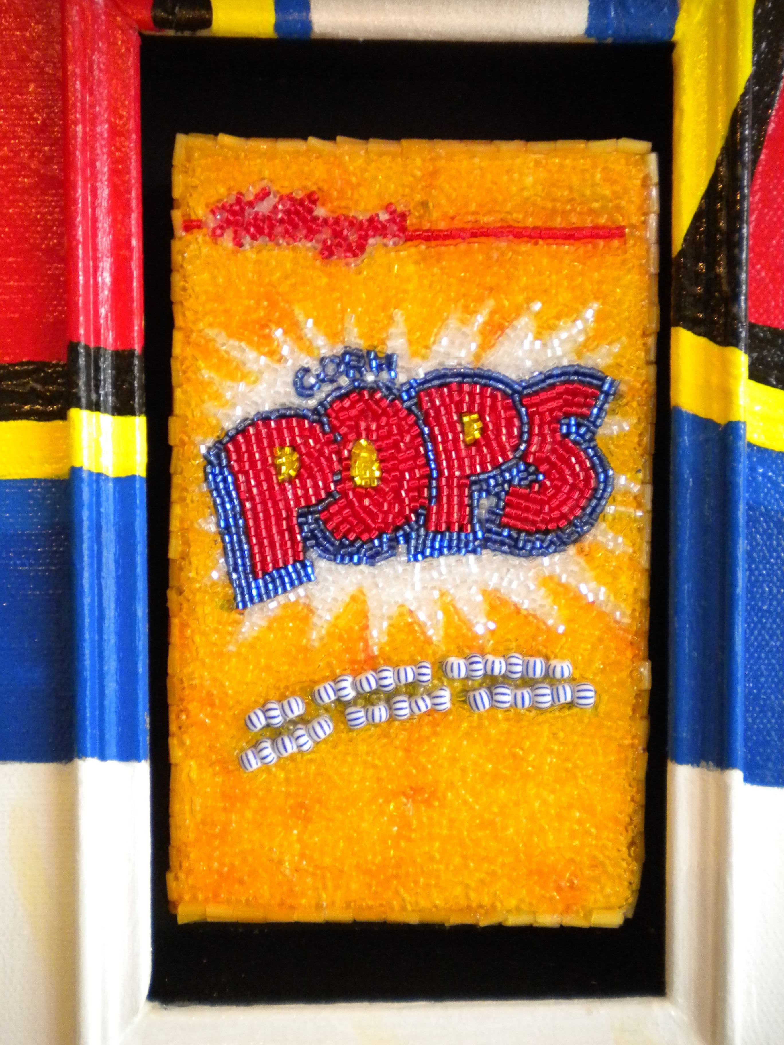 Linda Dolack Corn Pops Reliquary Detail